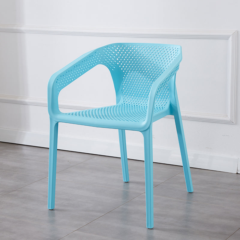 Chaise de salle à manger en plastique de style moderne chaise de salle à manger pour salle à manger