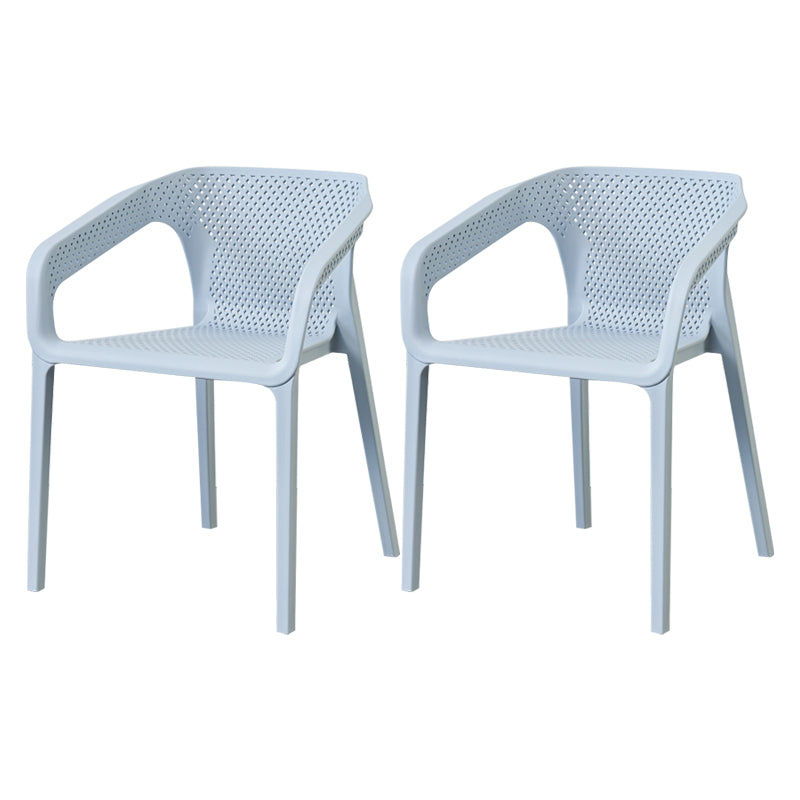 Chaise de salle à manger en plastique de style moderne chaise de salle à manger pour salle à manger