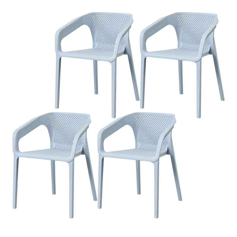 Chaise de salle à manger en plastique de style moderne chaise de salle à manger pour salle à manger