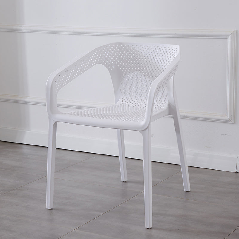 Chaise de salle à manger en plastique de style moderne chaise de salle à manger pour salle à manger
