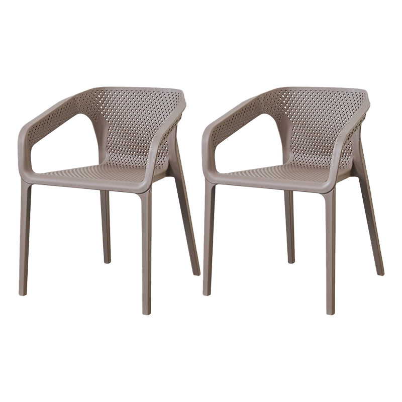 Chaise de salle à manger en plastique de style moderne chaise de salle à manger pour salle à manger
