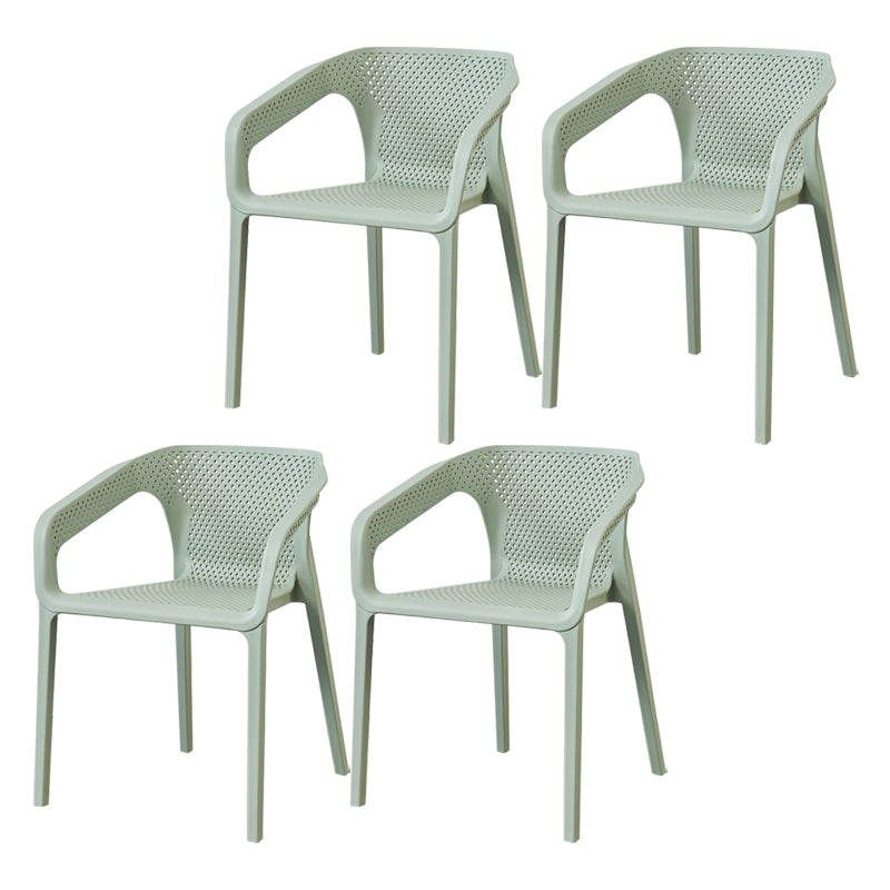 Chaise de salle à manger en plastique de style moderne chaise de salle à manger pour salle à manger