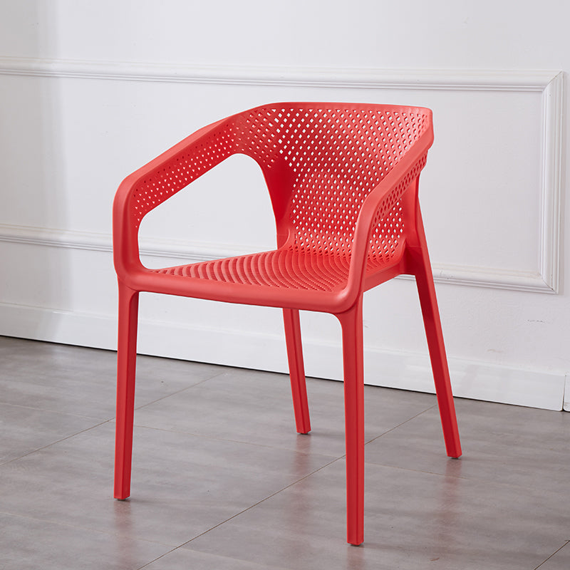 Chaise de salle à manger en plastique de style moderne chaise de salle à manger pour salle à manger