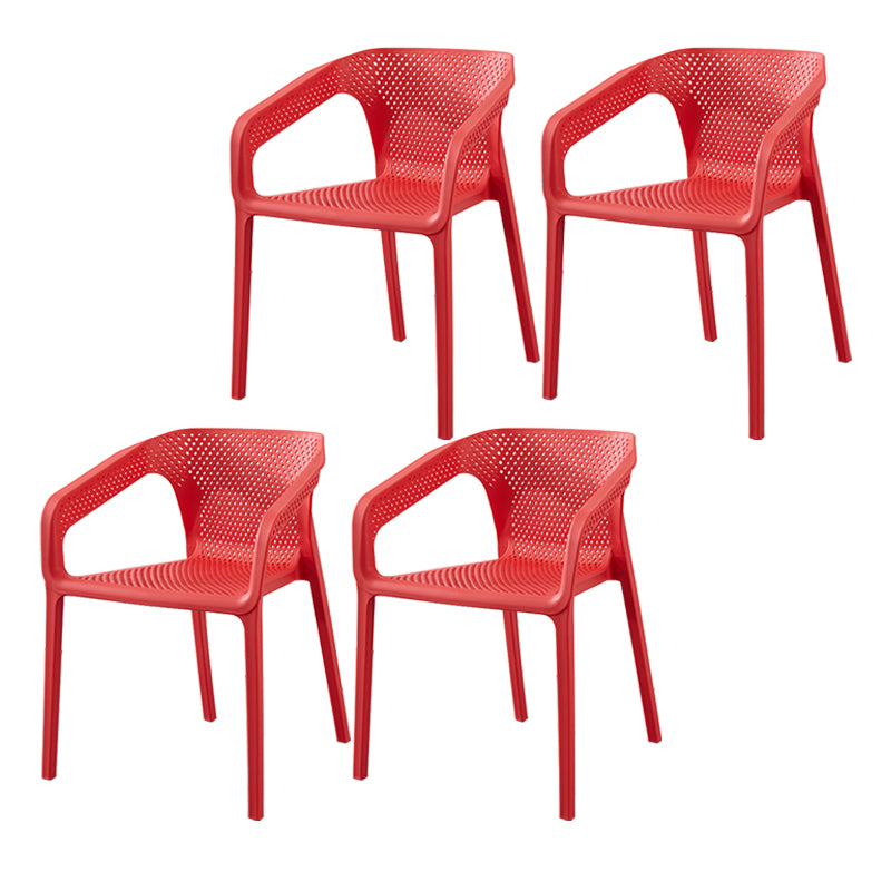 Chaise de salle à manger en plastique de style moderne chaise de salle à manger pour salle à manger