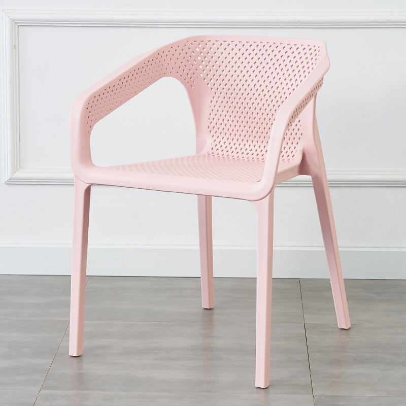 Chaise de salle à manger en plastique de style moderne chaise de salle à manger pour salle à manger