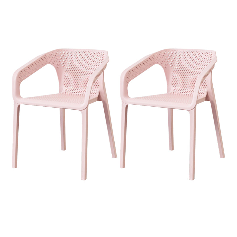 Chaise de salle à manger en plastique de style moderne chaise de salle à manger pour salle à manger