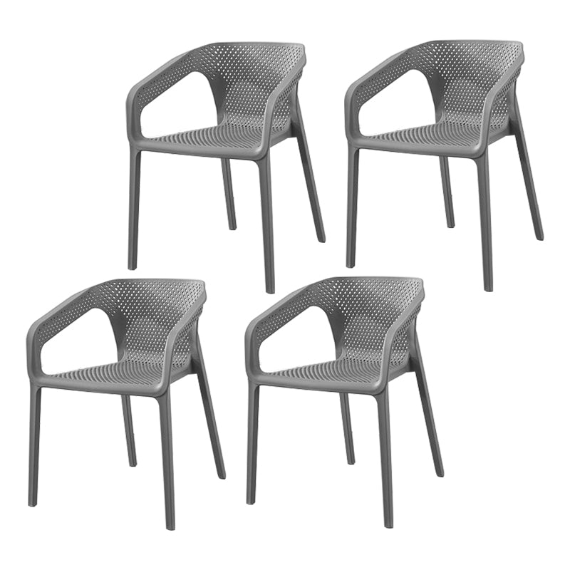 Chaise de salle à manger en plastique de style moderne chaise de salle à manger pour salle à manger