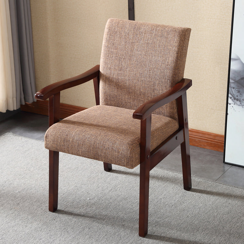 Chaise de salle à manger carrée de cuisine contemporaine Parsons à manger chaise