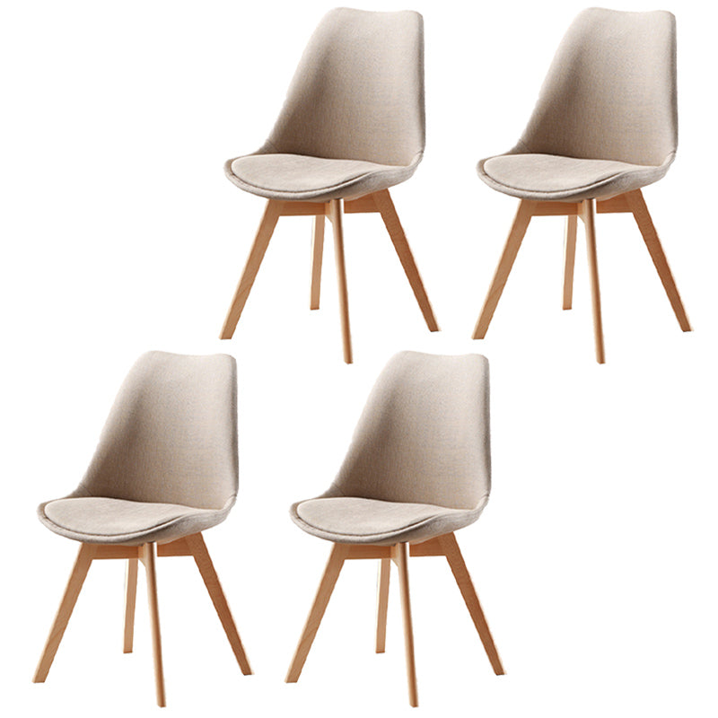 Polsterer skandinavischer Konferenzraum Seitstuhl Matte Finish Parsons Essons Essons Stuhl
