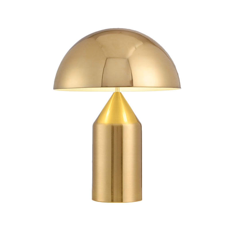 Lampada da comodino Hemisphere Lampada da lettura moderna in metallo da 10"/15" di larghezza a 3 teste, in oro