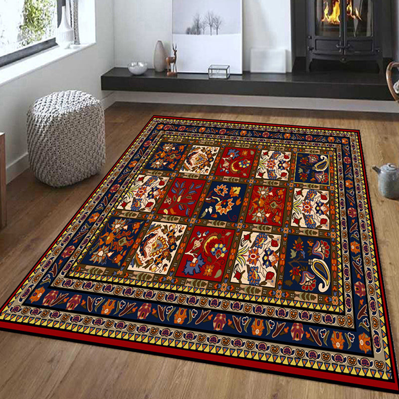 Tapis de carreaux marocains du milieu du siècle