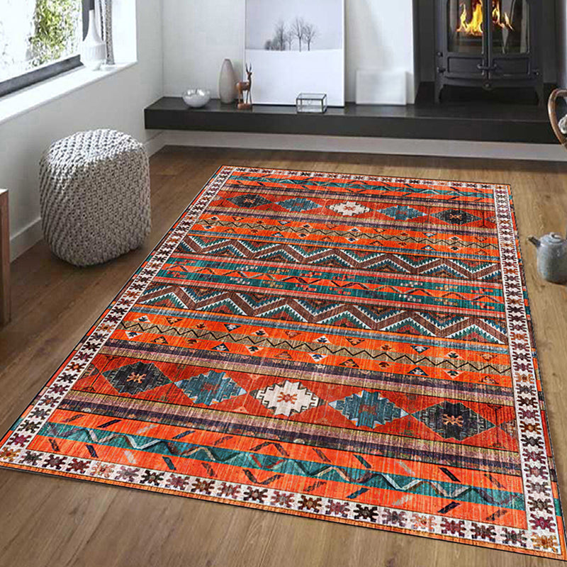 Tapis de carreaux marocains du milieu du siècle
