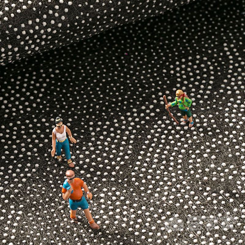 Tapis de carreaux marocains du milieu du siècle