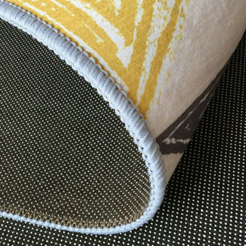 Traditional Rug Gorgeous Multicolored Washable Carpet Stain Resistant Area Carpet for Living Room