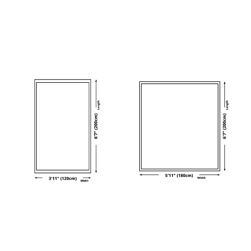 Apricot Simple Rug Polyester Pure Color Rug Non-Slip Backing Rug for Living Room