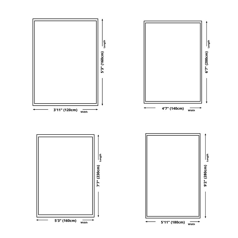 Beige Victorian Teppich Polyester Grafik Indoor Teppich Nicht-Schlupf-Backing Teppich für Wohnzimmer