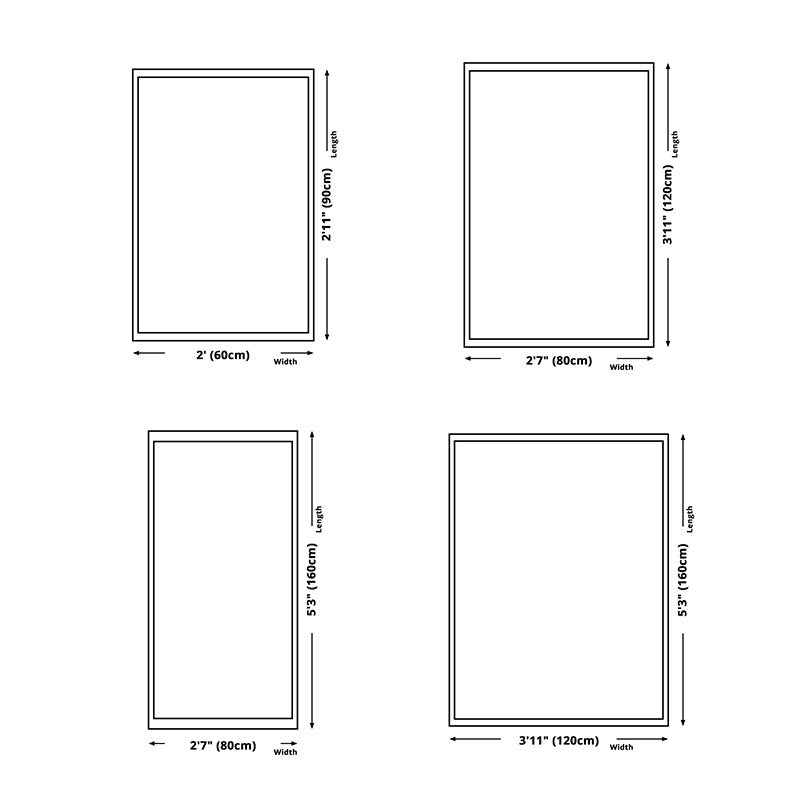 Traditional Medallion Pattern Carpet Polyester Area Rug Non-Slip Backing Area Carpet for Living Room