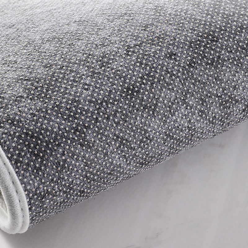 Beige Modern Carpet Polyester Rectangle Carpet Non-Slip Backing Carpet for Home Decor