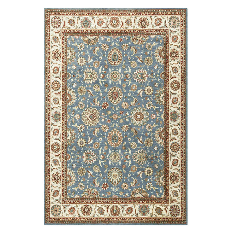Moroccan Southwestern Print Rug Polyester Indoor Carpet Non-Slip Backing Area Rug for Living Room