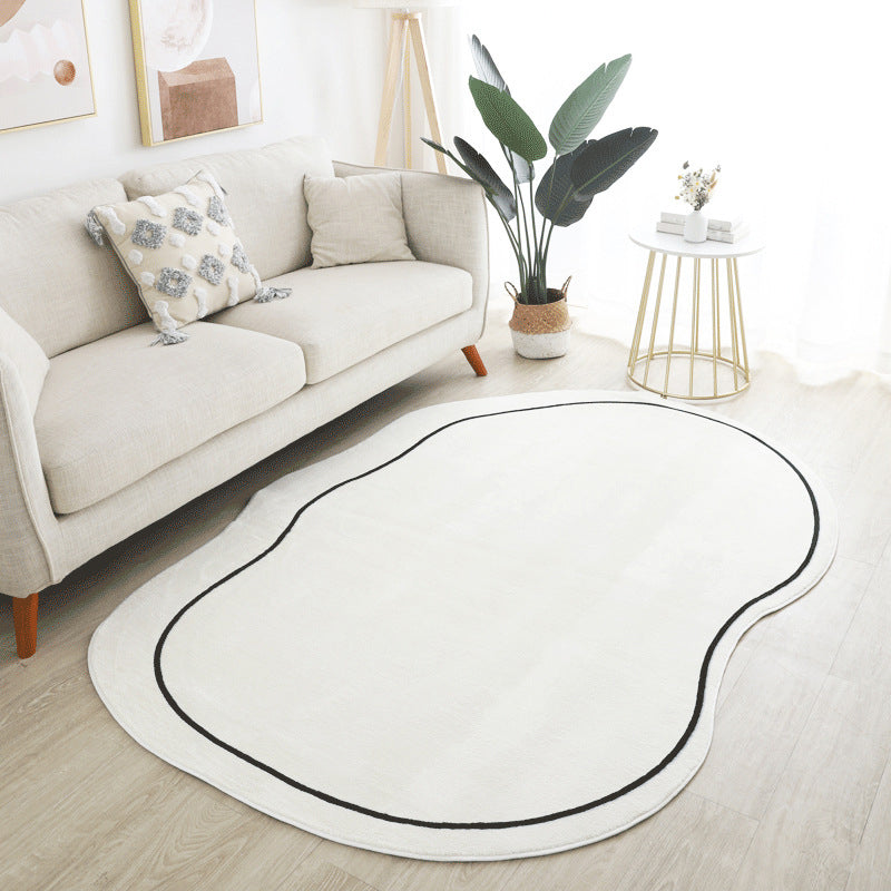 Simplicity Ombre Printed Rug Polyester Carpet Pet Friendly Indoor Carpet for Home Decoration