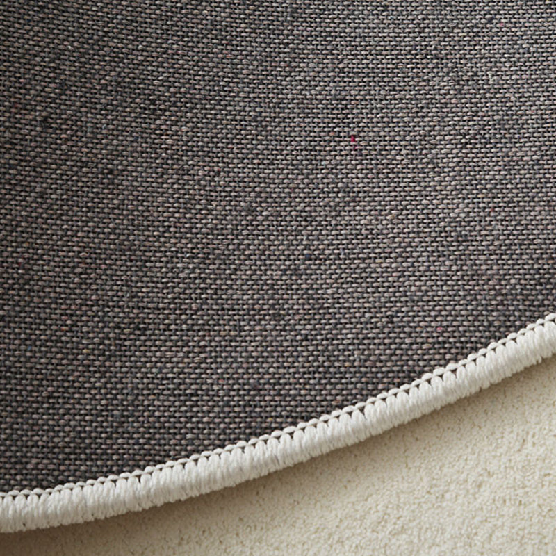 Tapis de tapis décontracté blanc tapis en intérieur line intérieure.