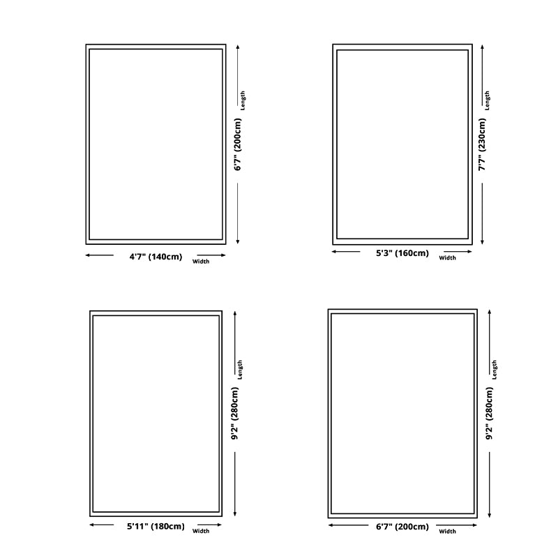 Brown Modern Area Carpet Traditioanl Pattern Polyester Rug Stain Resistant Area Rug for Home Decor