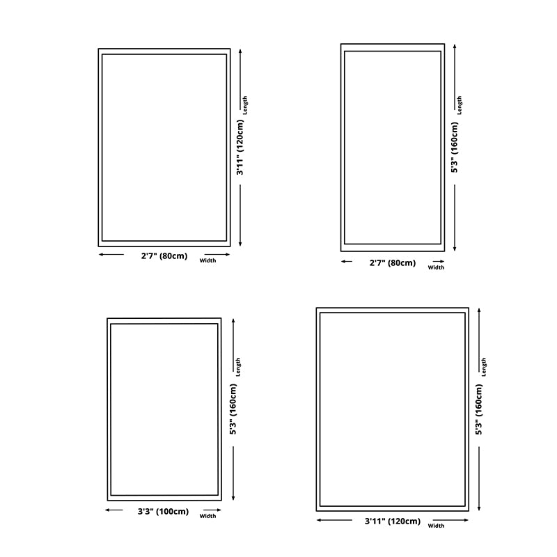 Gold Modern Area Carpet Polyester Line Carpet Non-Slip Backing Carpet for Living Room