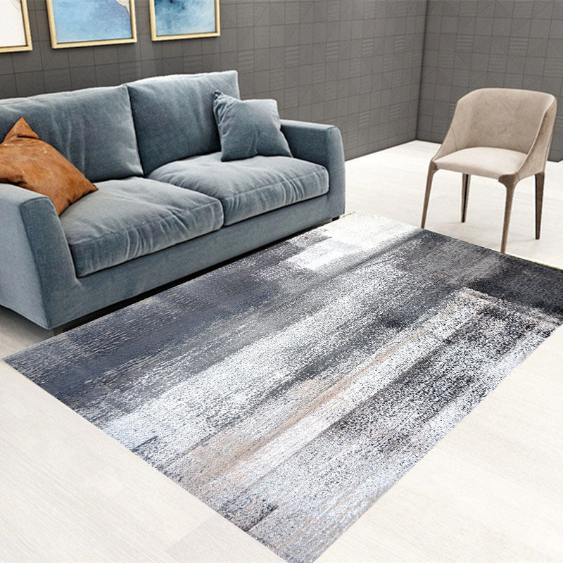 Yellow Modern Carpet Polyester Graphic Carpet Non-Slip Backing Carpet for Home Decor