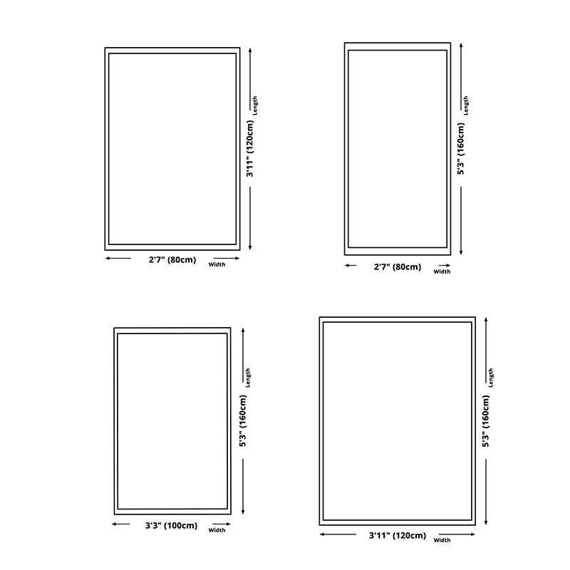 Yellow Modern Carpet Polyester Graphic Carpet Non-Slip Backing Carpet for Home Decor