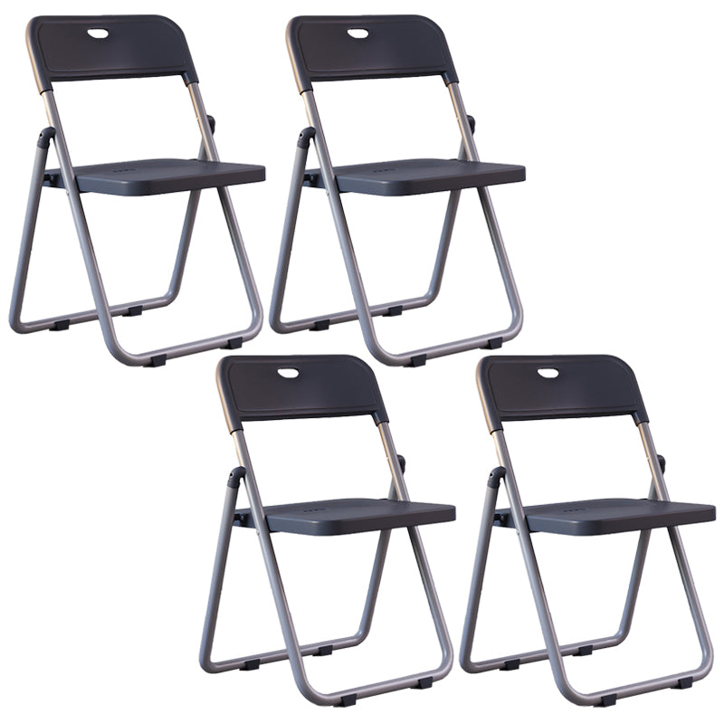 El metal contemporáneo que cena las sillas se dirige la parte posterior abierta plegable que cena la silla lateral