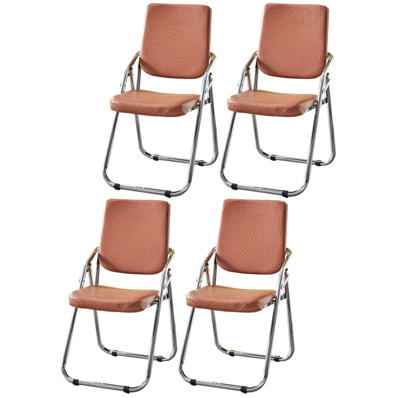 Chaise moderne d'intérieur et d'extérieur en métal, chaise d'appoint à dossier ouvert avec accoudoirs