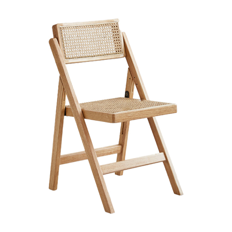 Silla de comedor de madera maciza de estilo moderno, silla de comedor con respaldo abierto y cocina
