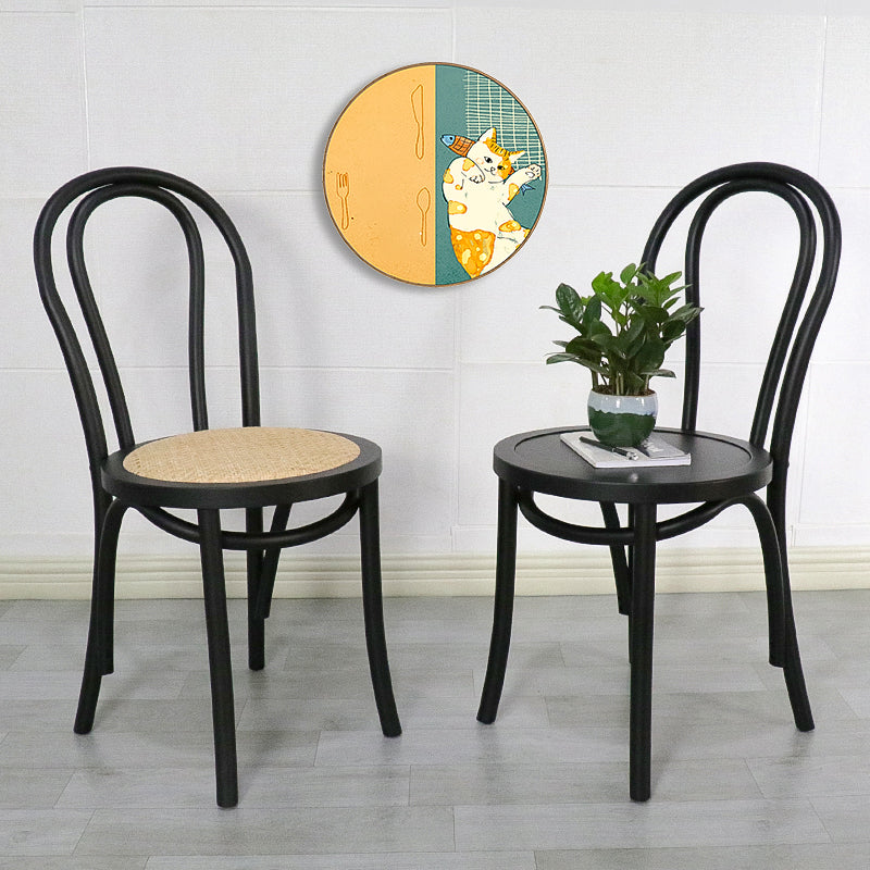 Chaise de bois de style moderne Windsor côté arrière de cuisine de cuisine