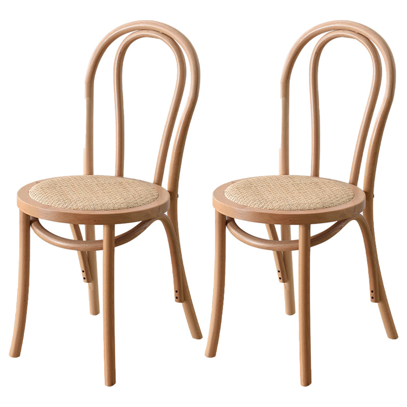 Chaise de bois de style moderne Windsor côté arrière de cuisine de cuisine