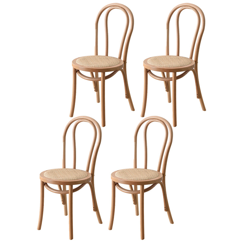 Chaise de bois de style moderne Windsor côté arrière de cuisine de cuisine