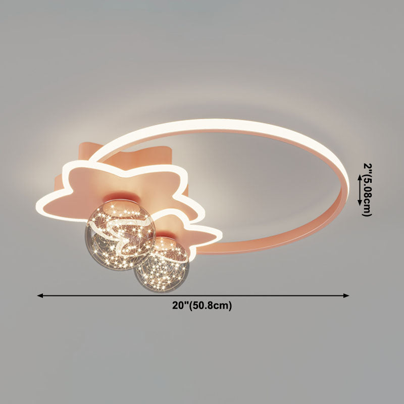 Luci geometriche da incasso Lampada moderna da incasso con paralume in vetro trasparente
