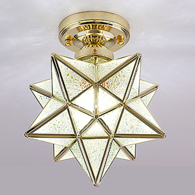 Nordic Simple Industrial Style LED Flush Mount Lighting for Corridor Balcony