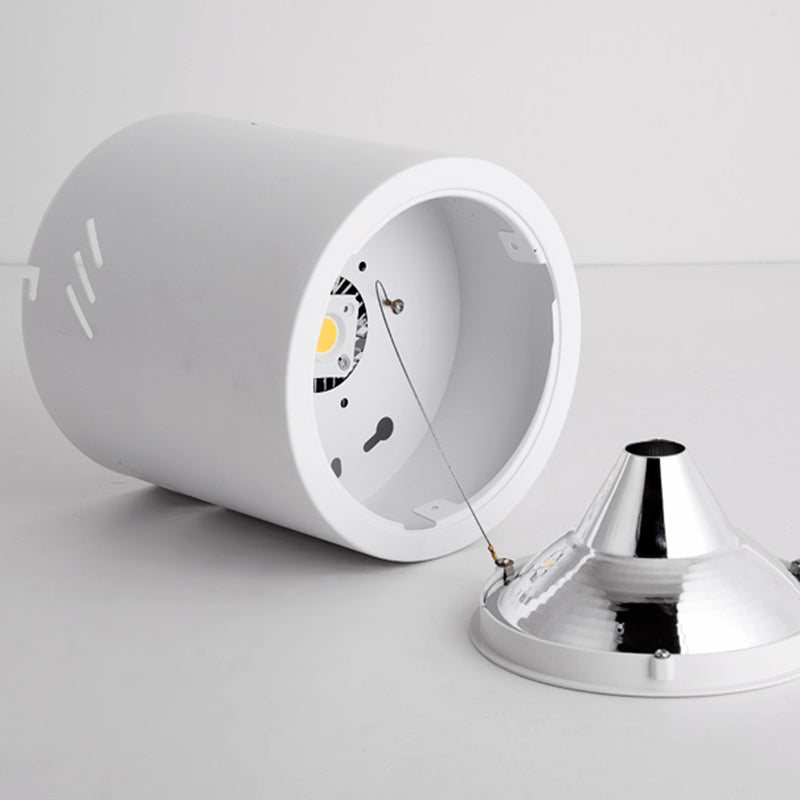 Plafonnier encastré moderne Plafonnier cylindrique Lampe encastrée