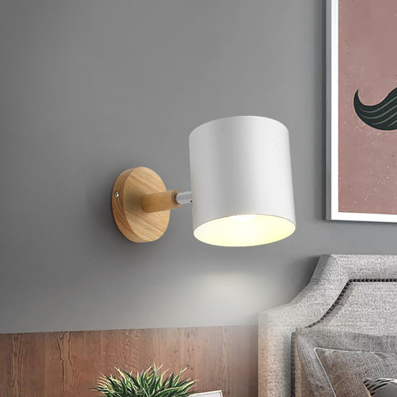 Simple Modern Characteristic Style Wall Sconce Lighting Metal Sconce for Bedroom Study Corridor