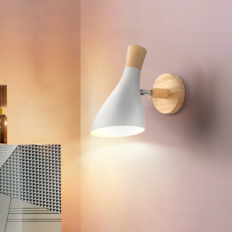 Simple Modern Characteristic Style Wall Sconce Lighting Metal Sconce for Bedroom Study Corridor