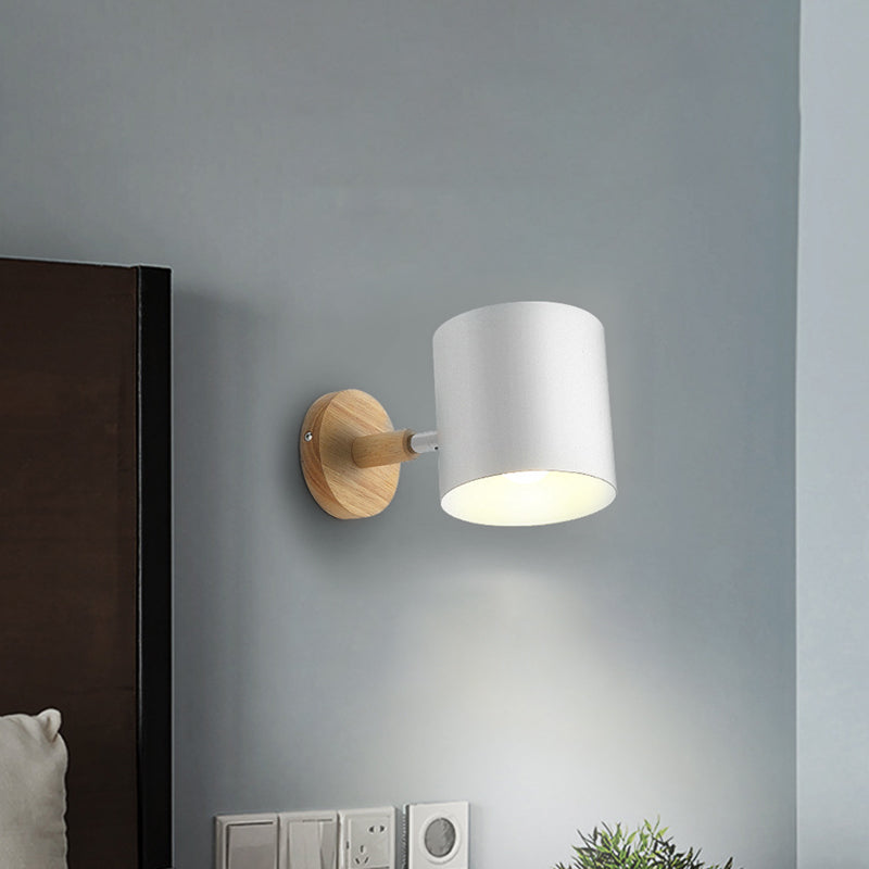 Simple Modern Characteristic Style Wall Sconce Lighting Metal Sconce for Bedroom Study Corridor