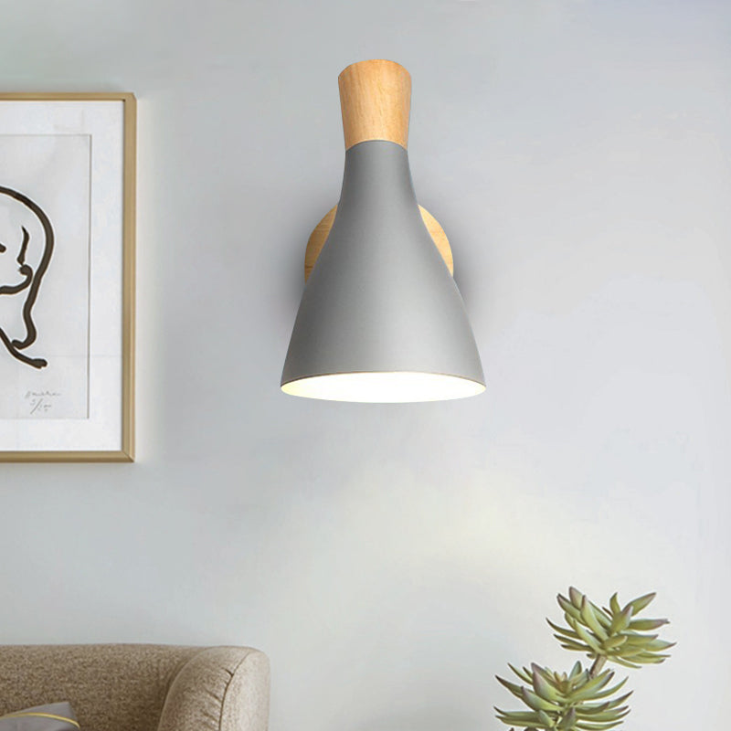 Simple Modern Characteristic Style Wall Sconce Lighting Metal Sconce for Bedroom Study Corridor