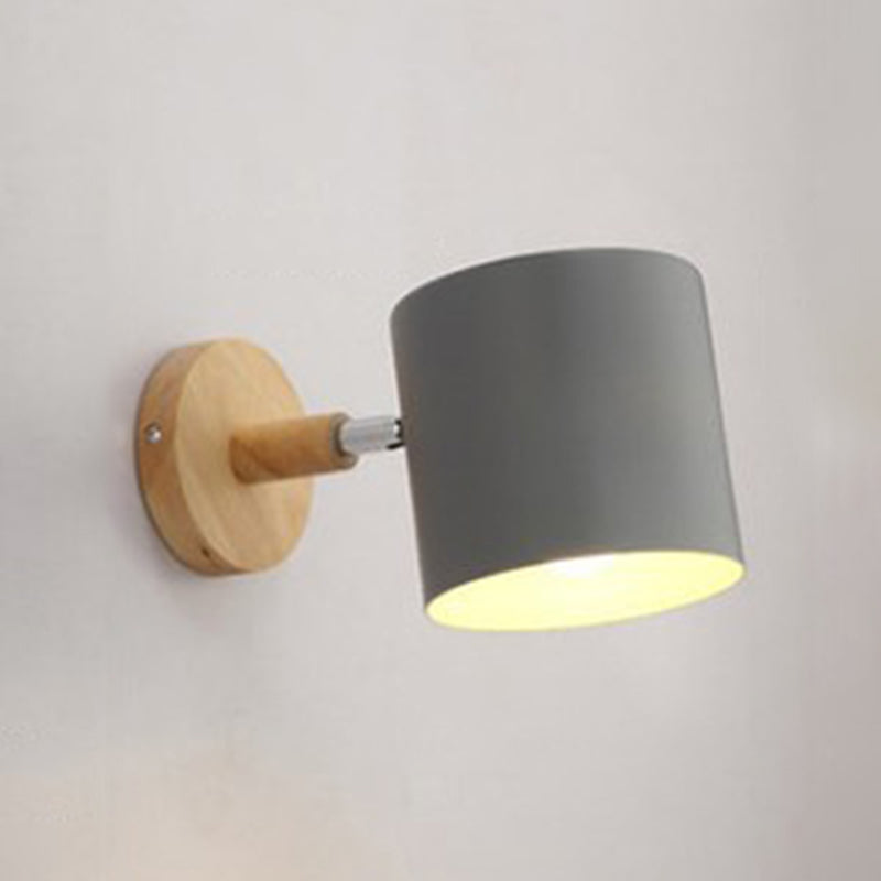 Simple Modern Characteristic Style Wall Sconce Lighting Metal Sconce for Bedroom Study Corridor