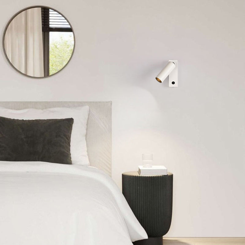 Éclairage mural du cylindre en aluminium Éclairage de lampe murale de style moderne 1-Light