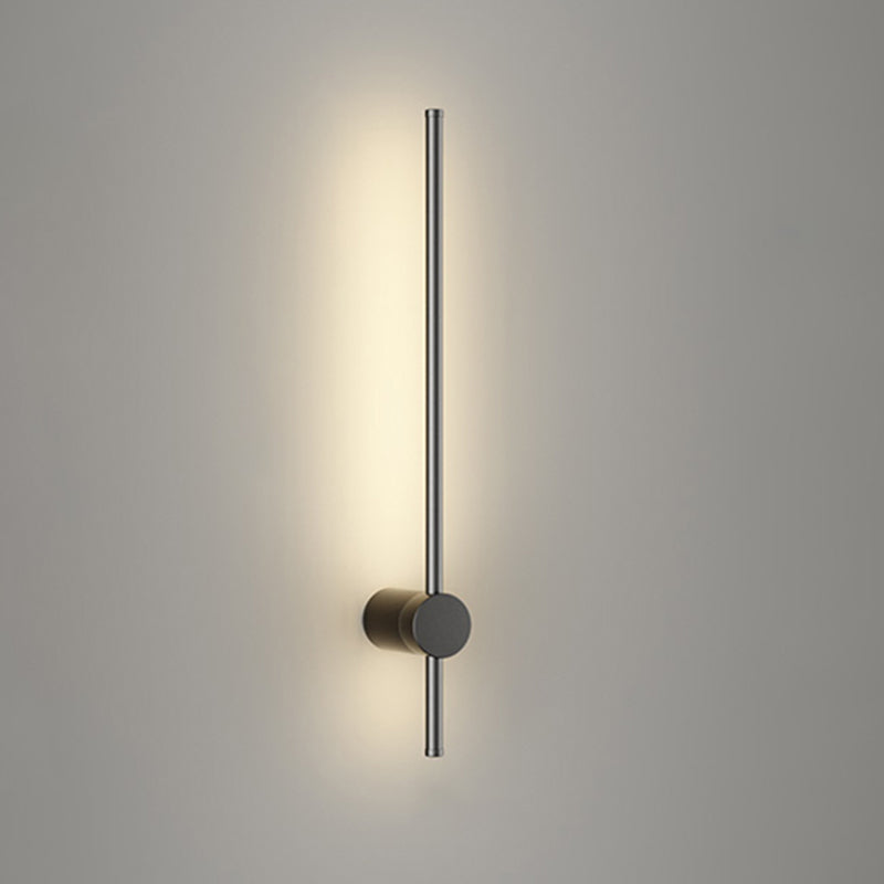 Moderne Stil 2 Leichter Wandbeleuchtungsideen Aluminium Linear wandmontierte Wandleuchten