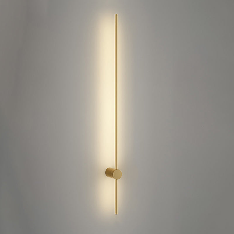 Moderne Stil 2 Leichter Wandbeleuchtungsideen Aluminium Linear wandmontierte Wandleuchten