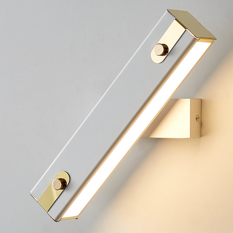 Swivel Aluminum Sconce Lighting Fixtures 1-Light Modern Style Wall Mount Lamp