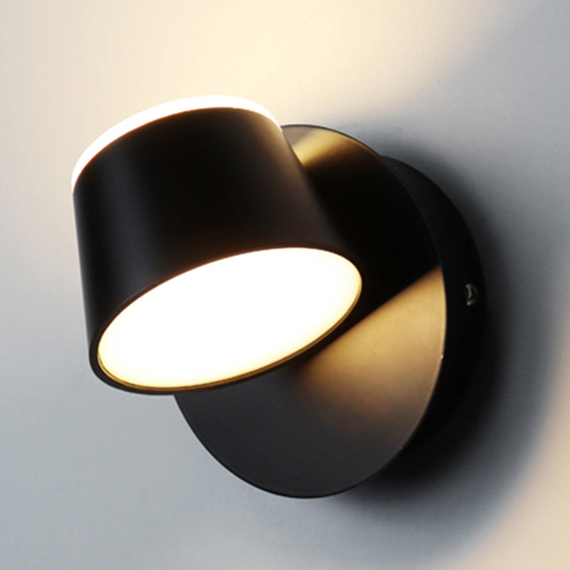 Moderne Kegel Flush Mont Mall Lights Aluminium Wandmontage Leuchte für Schlafzimmer