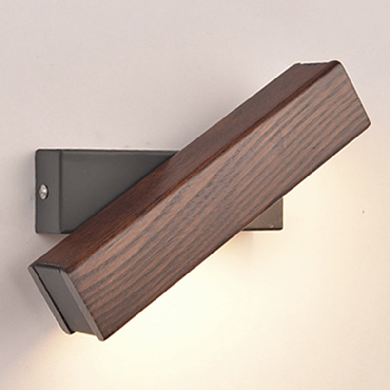 Luminaire en bois en bois à 1 lumière réglable