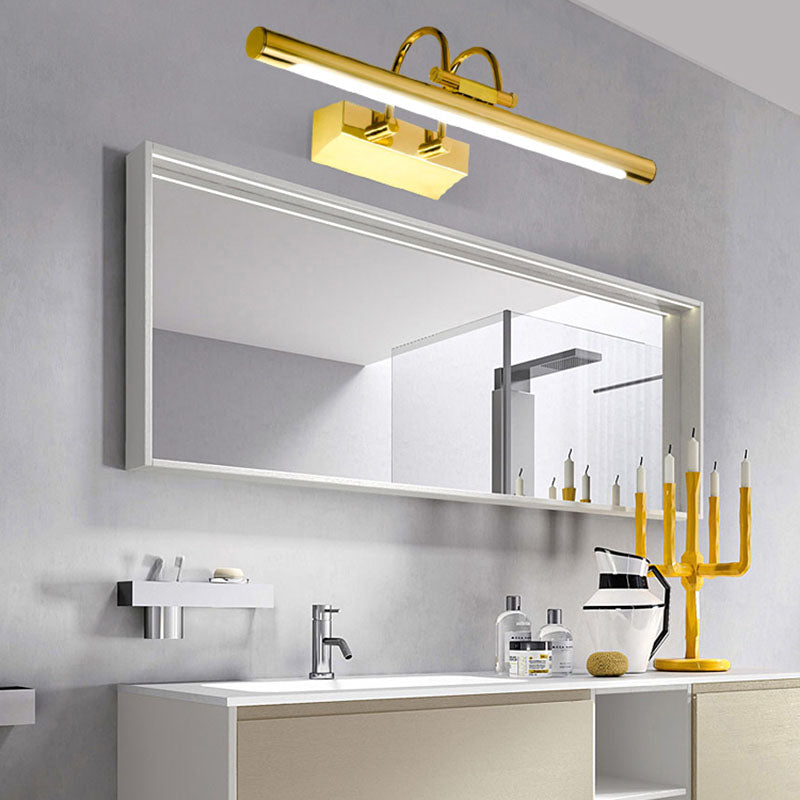 Armed Wall Sconce Lights Modern Metal 1 Light Sconce Light Fixtures with Plastic Shade